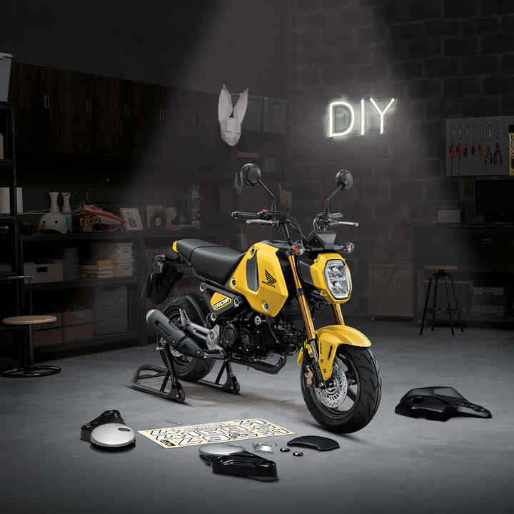 MSX125, We call it grom