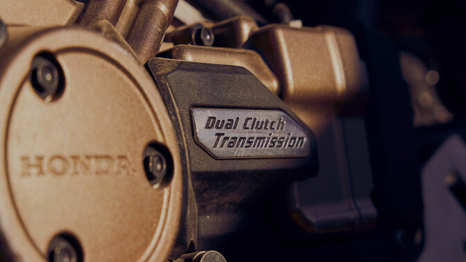 Close up of Duel Clutch Transmission