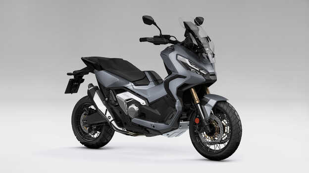 Side view of the Honda X-ADV in the studio.