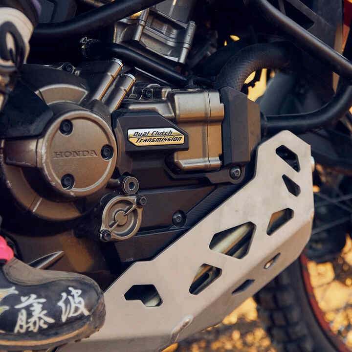 Honda Africa Twin with Dual Clutch Transmission