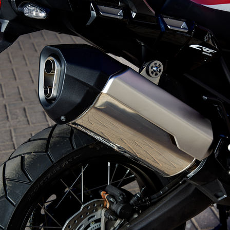 honda africa twin exhaust