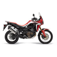Side view of CRF1000L Africa twin.