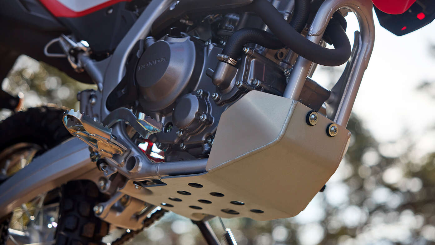 CRF300L skid plate