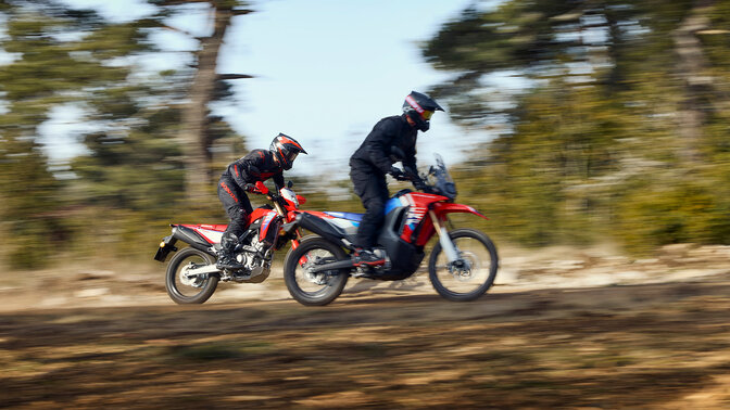 Honda CRF300L and CRF300 Rally motorcycle.