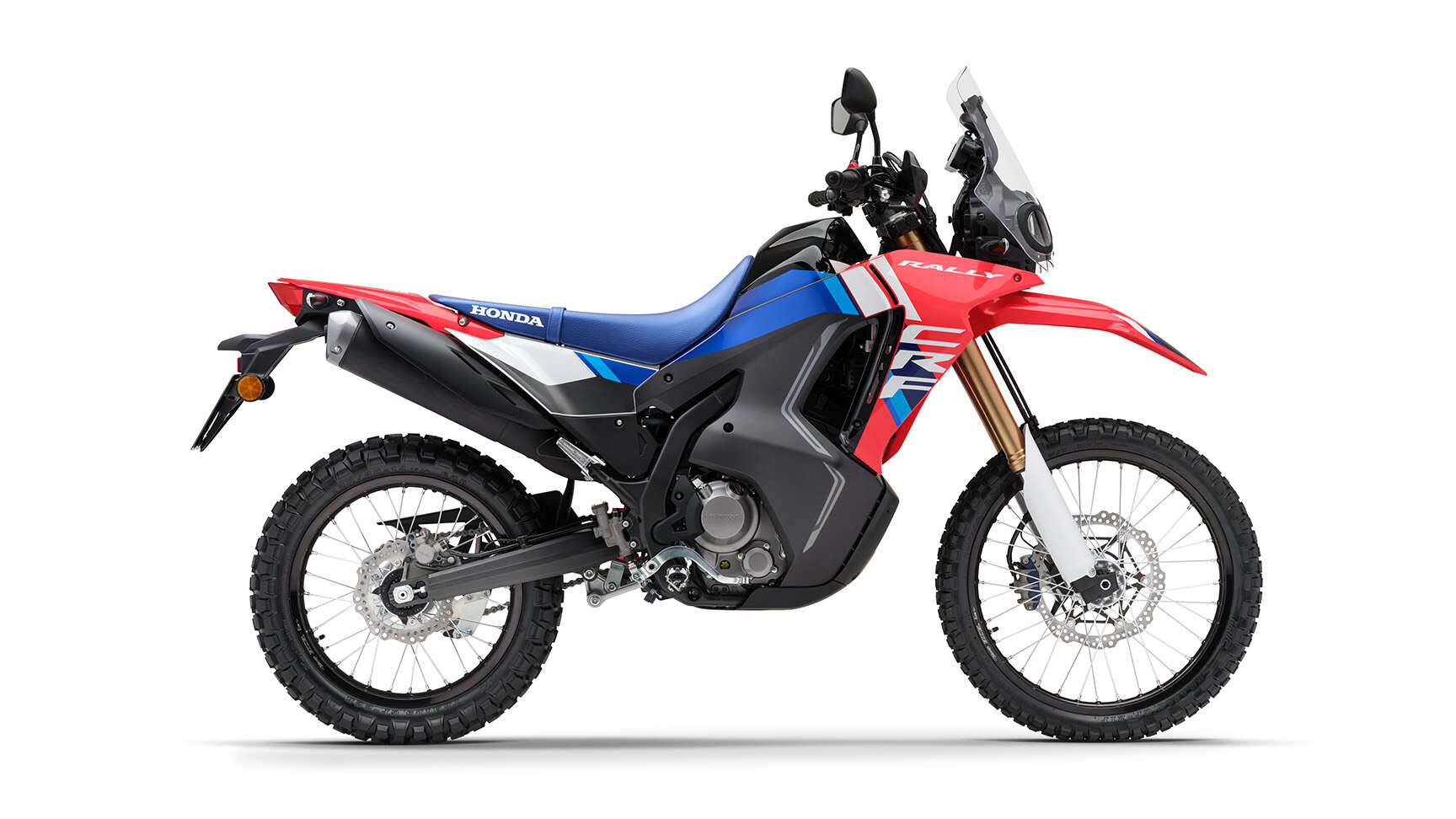 CRF300 Rally side view