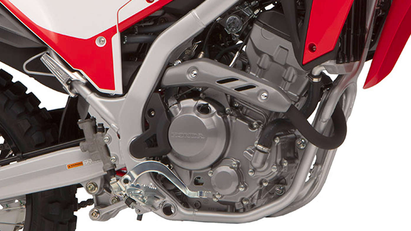 Honda CRF300L More powerful, liquid-cooled DOHC 4V single-cylinder engine