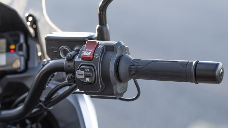 NC750X, Throttle By Wire (TBW) control with 4 riding modes