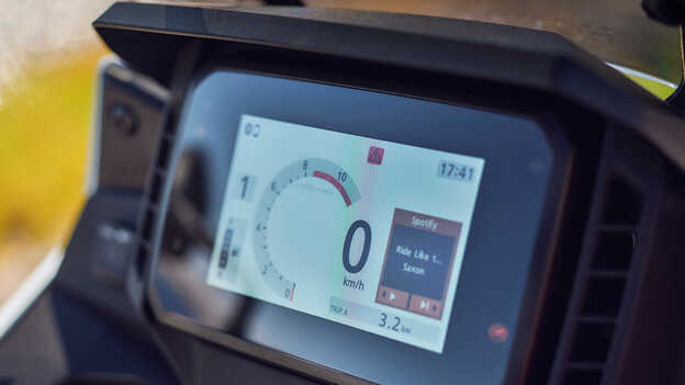 Honda NX500 TFT display