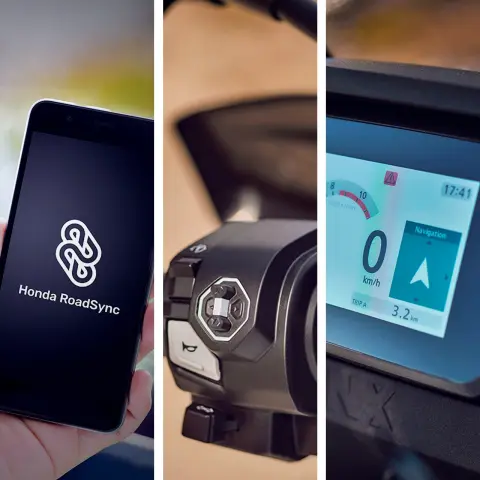 Honda RoadSync app on NX500