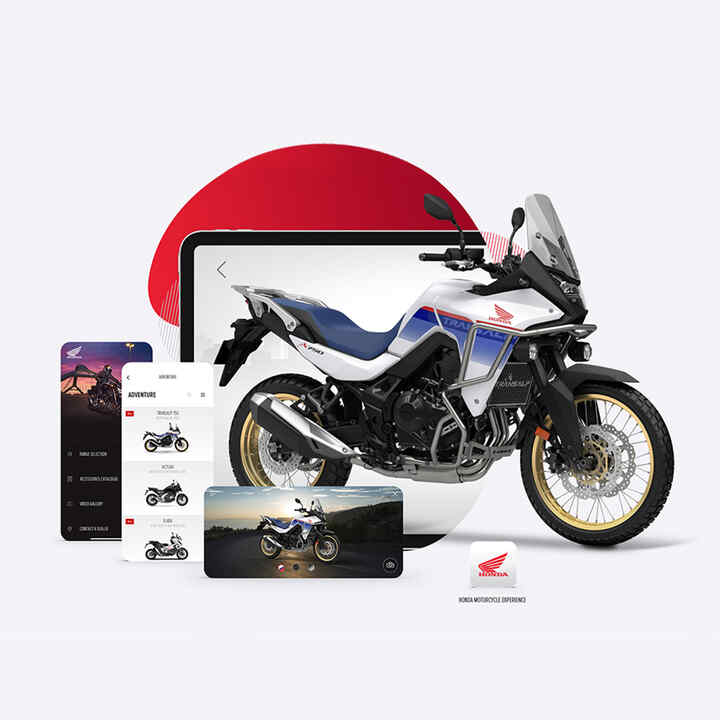 Honda Motorcycles Experience App with XL750 Transalp