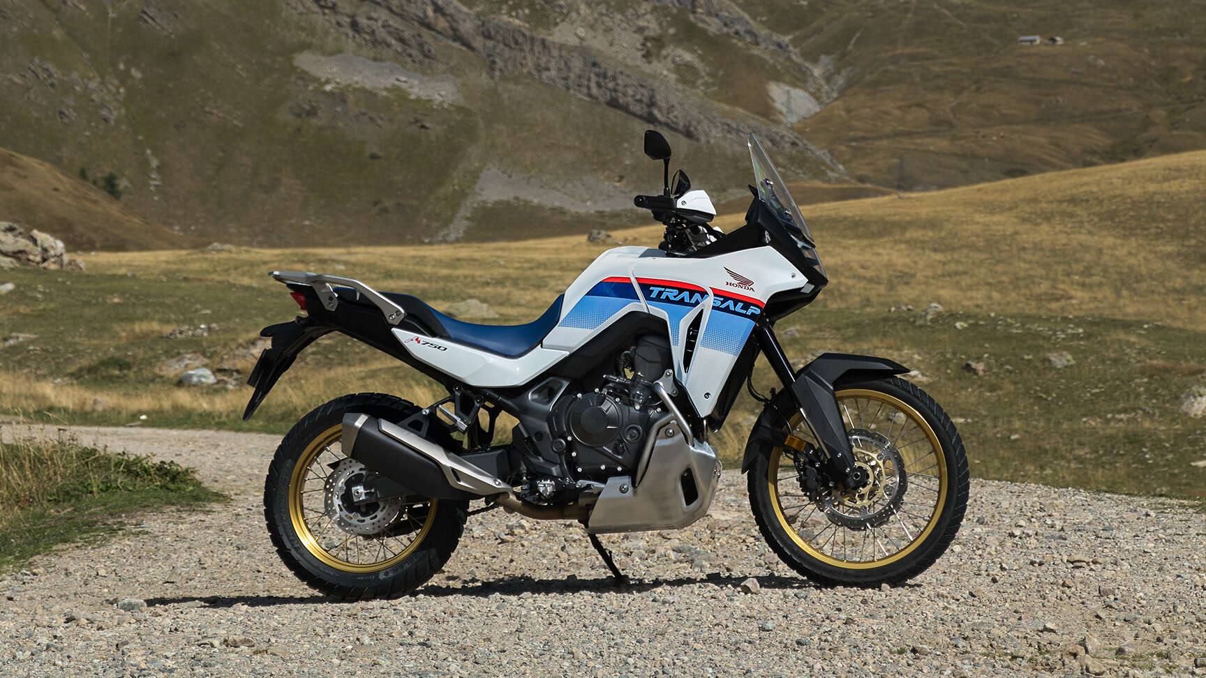 XL750 Transalp fitted with Rally Pack.