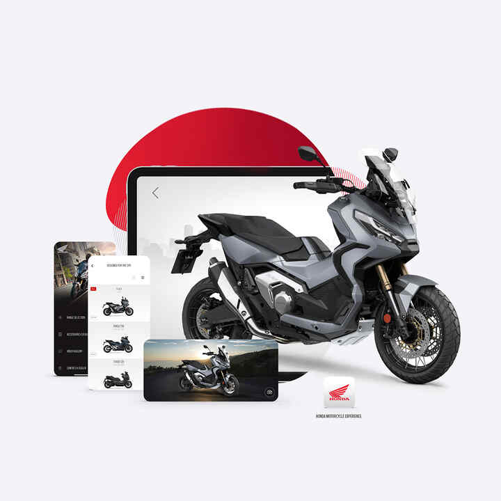 Honda XADV app view.