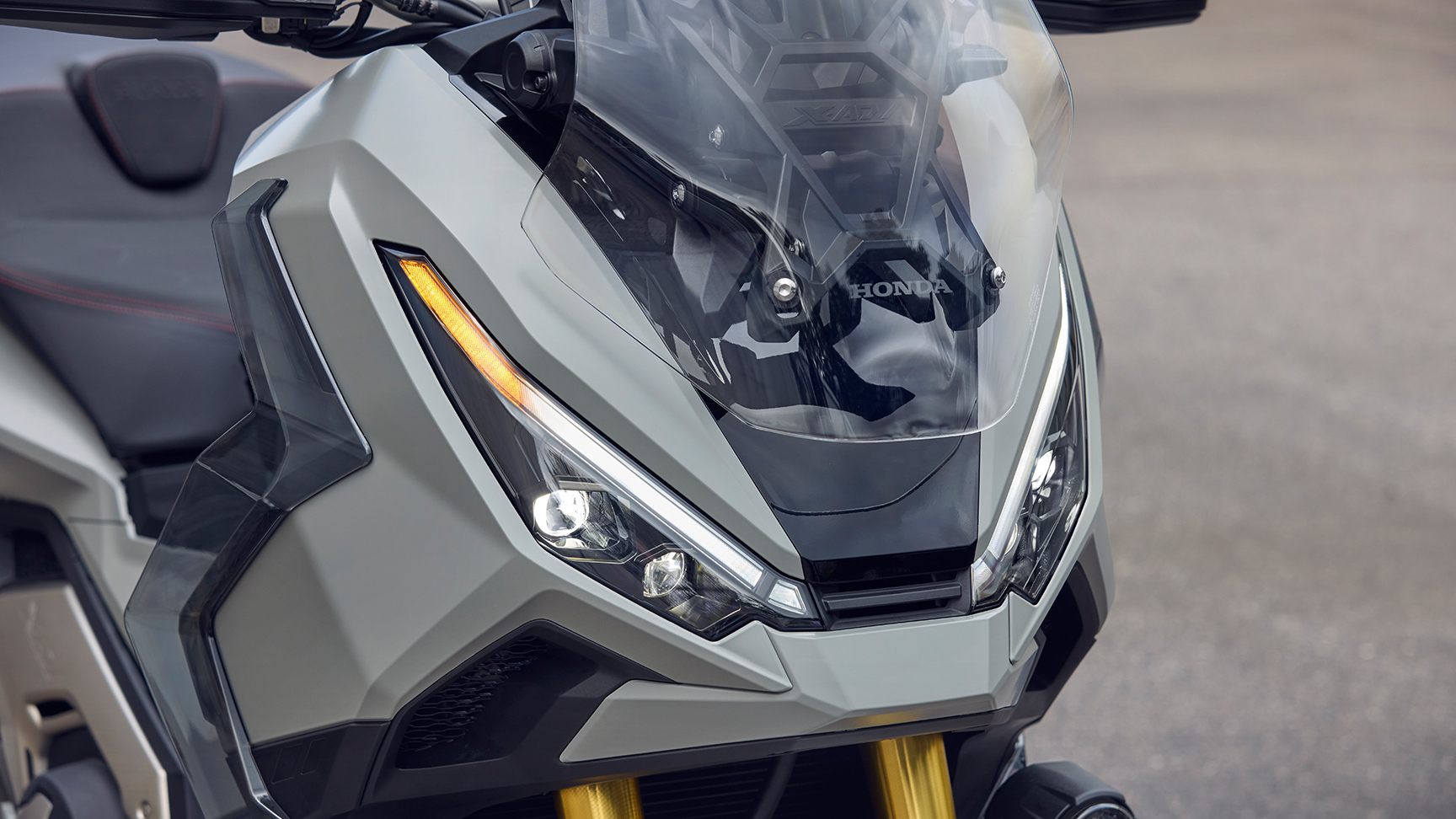 X-ADV twin LED projector headlights