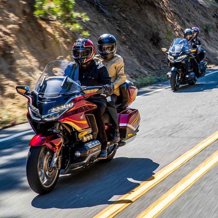 Honda GL1800 Goldwing rider