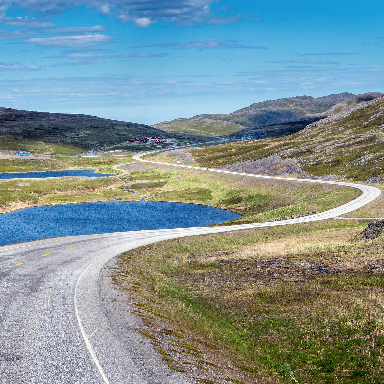 The European Route 69 (E 69 for short) is a European road between Olderfjord and the North Cape in northern Norway. The road is 129 km long and contains five tunnels with a total length of 15.5 km.