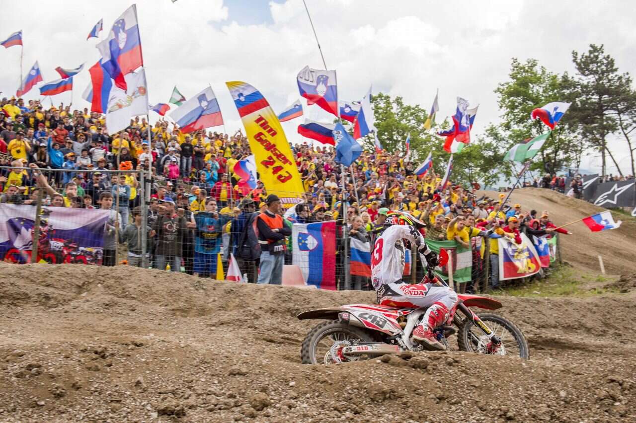 Tim Gajser racing