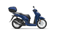 SH125i with Topbox 2023 Matte Pearl Pacific Blue