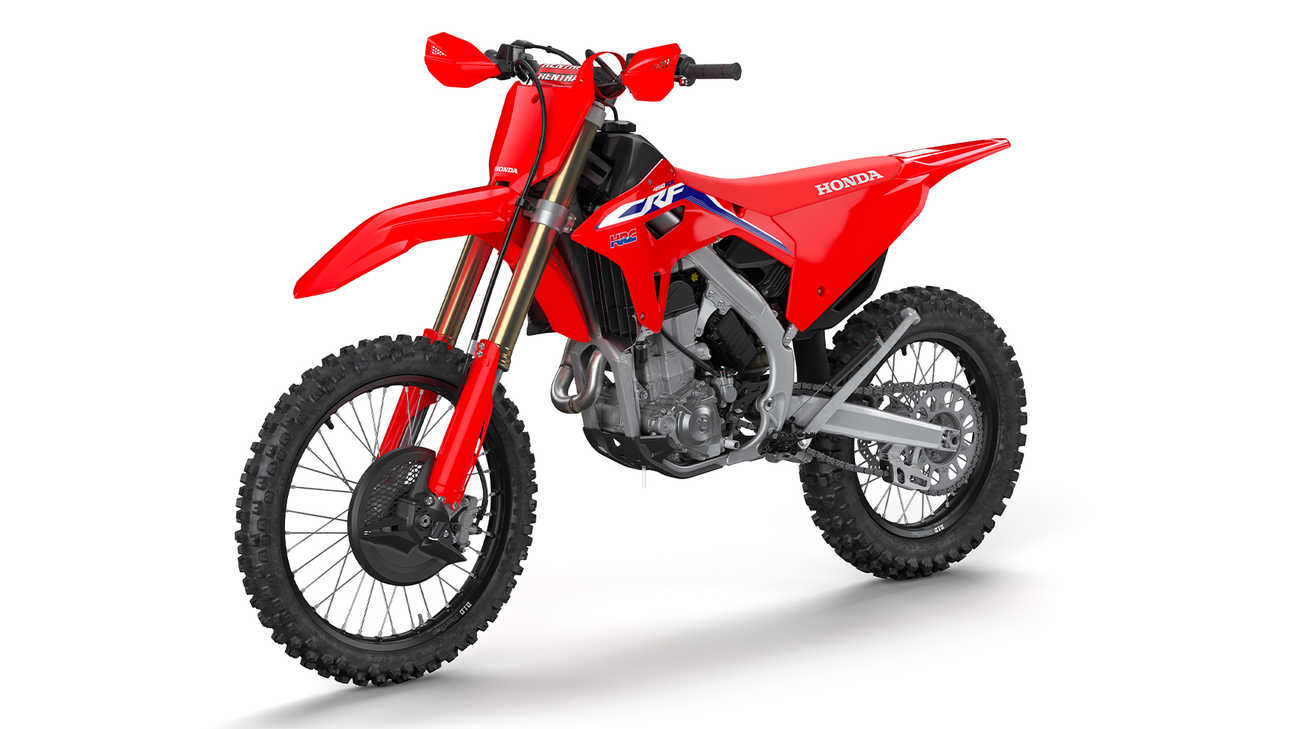 CRF450RX, left side, studio shot