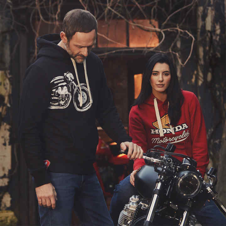 Vintage Clothing Owners Motorcycles Honda