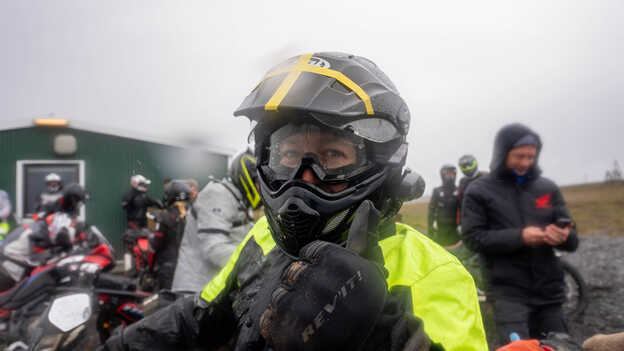 Jez Kidd HAR Iceland rider.