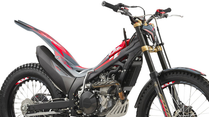 Honda Montesa Cota 301RR 3 quarter front right side
