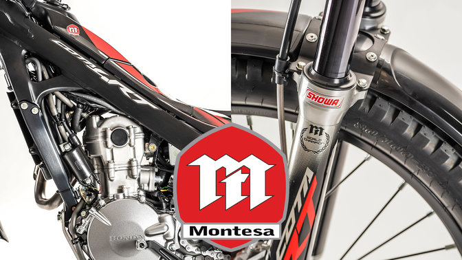 Honda Montesa Cota 4RT 260R with Race Kit.