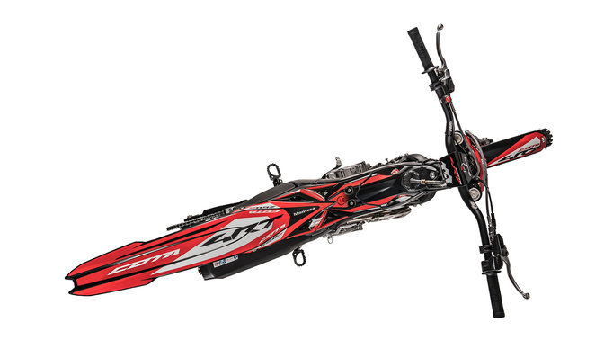 Honda Montesa Cota 4RT 260R from above.