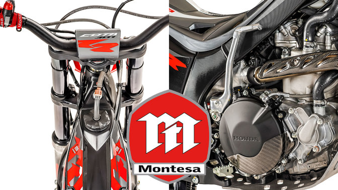Honda Montesa Cota 4RT 301RR with Race Kit.