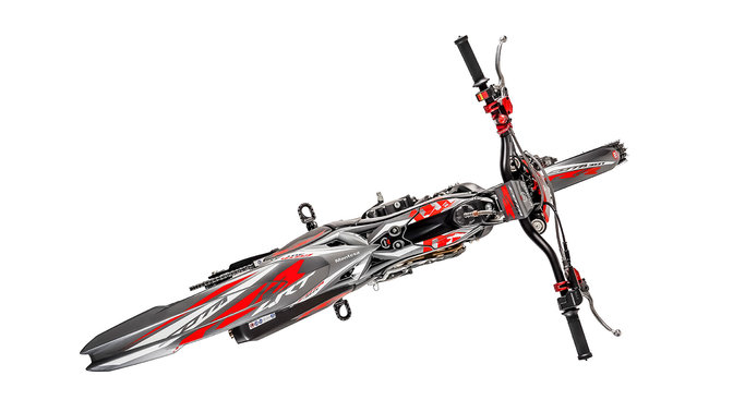 Honda Montesa Cota 4RT 301RR from above.
