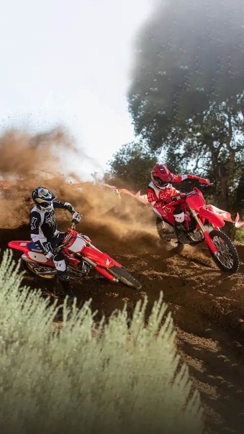 Honda CRF450R and CRF450R 50th Anniversary