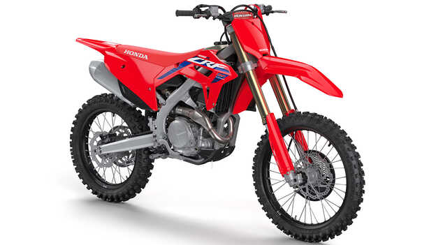 Honda CRF450R updated suspension. 