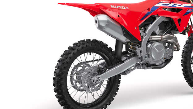 Honda CRF450R Lightweight Muffler.