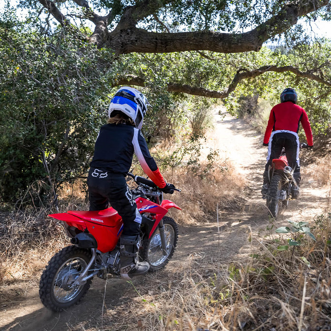 CRF110F Easy riding