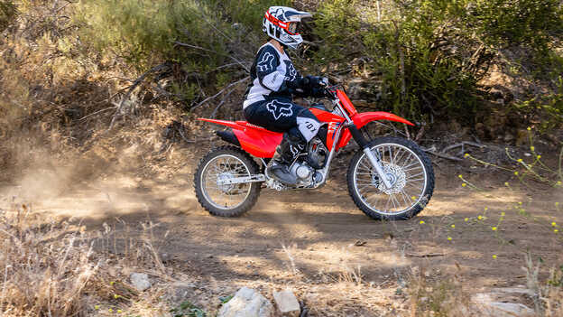 Honda CRF125F electric start