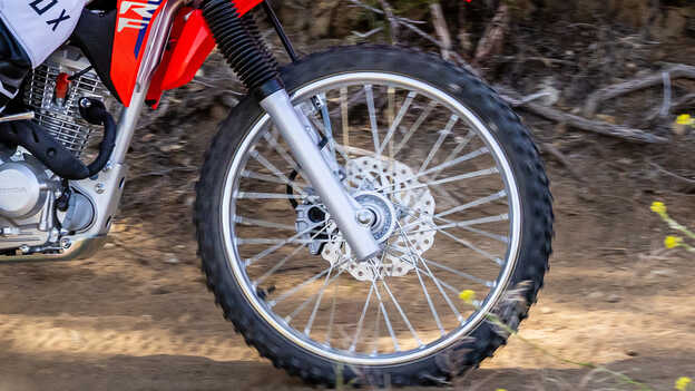 Honda CRF125F braking power