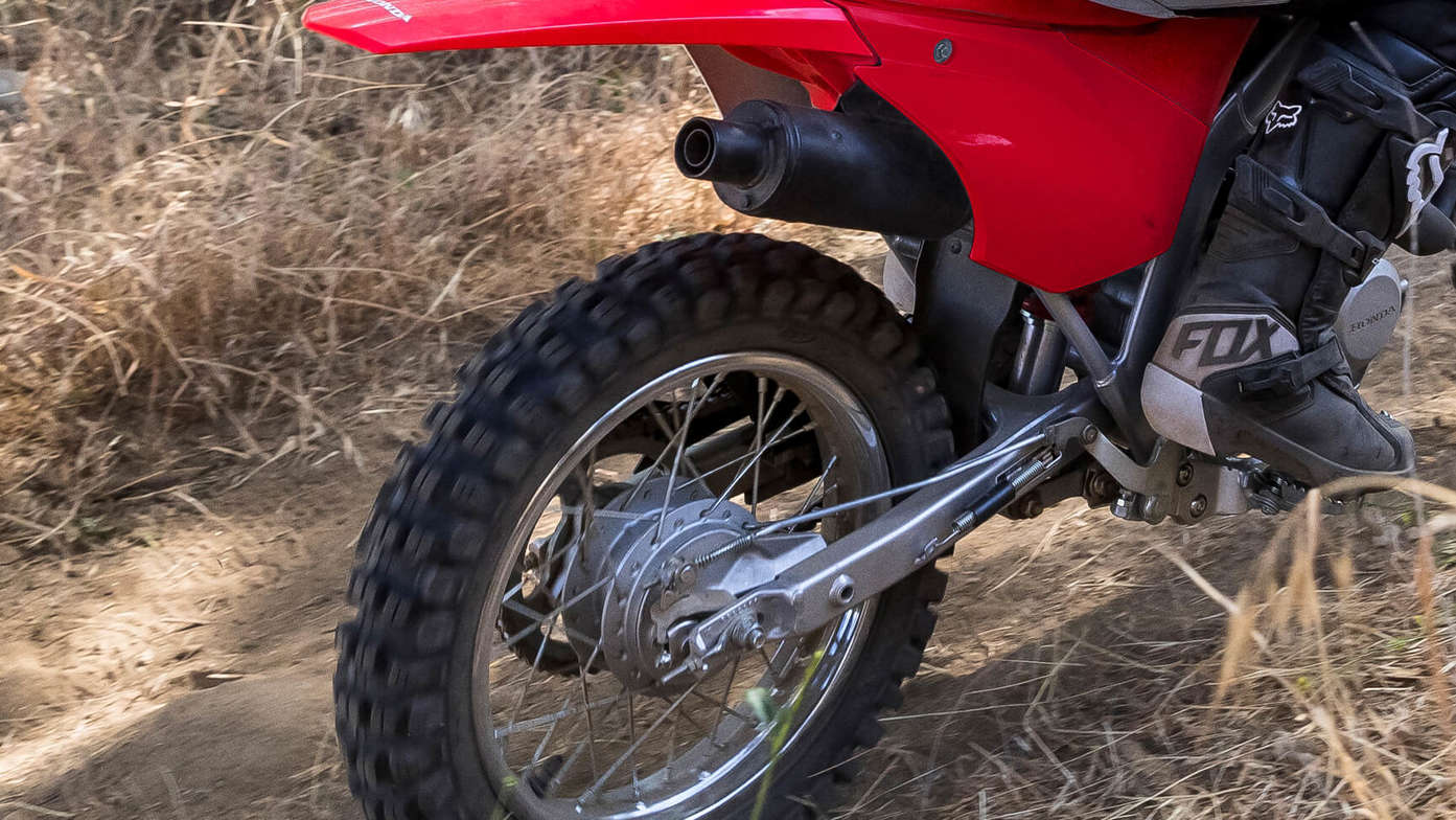 CRF125F Track torque