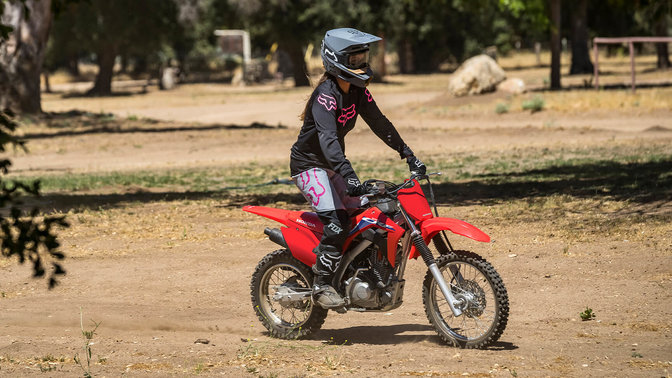 CRF125F young riders can progress