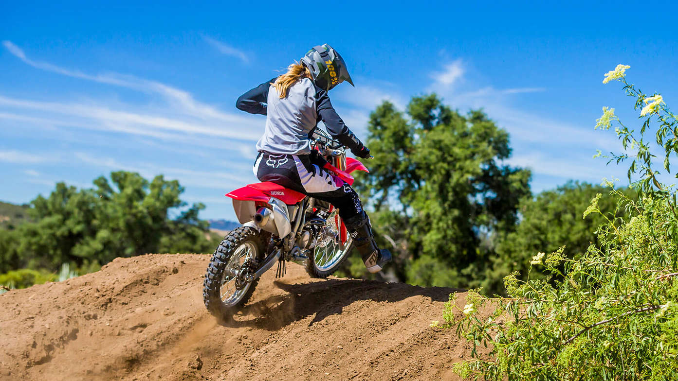 CRF150R Always in control