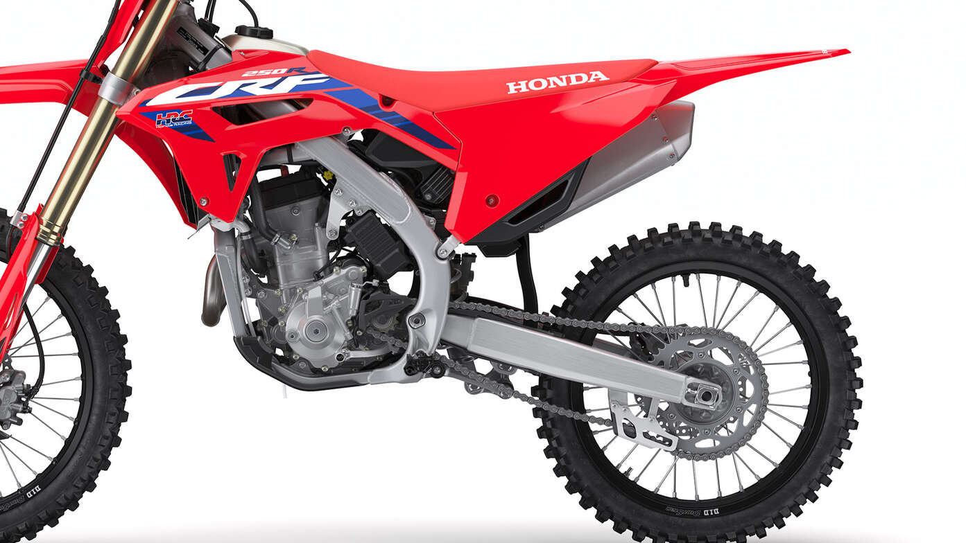 Honda - CRF250R - Go in fast, come out faster