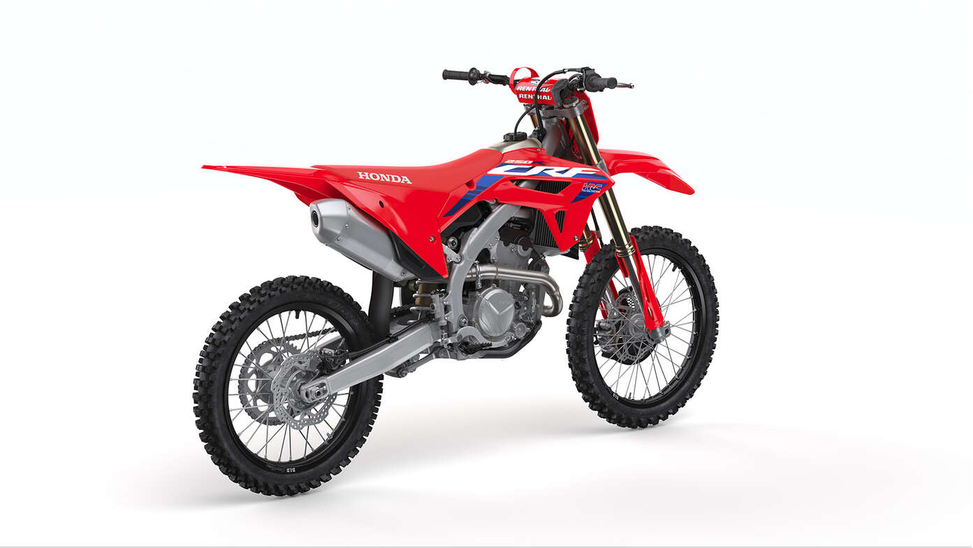 Honda - CRF250R - Slimmer bodywork and easier maintenance