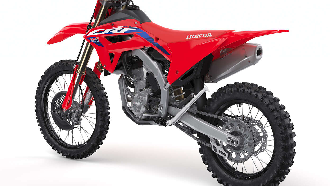 Honda CRF250RX Razor-sharp, lightweight chassis