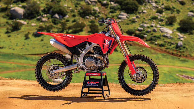 CRF450R Redesigned Aluminium Twin-Spar Frame