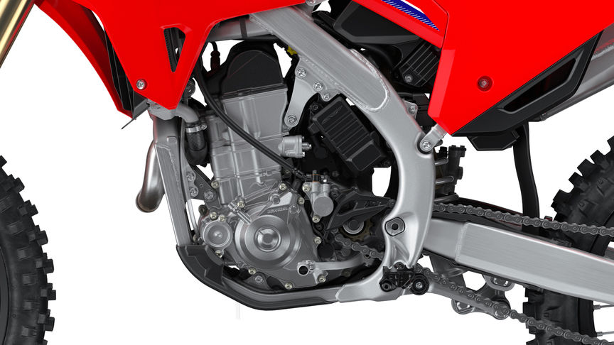 CRF450R High performance with complete durability