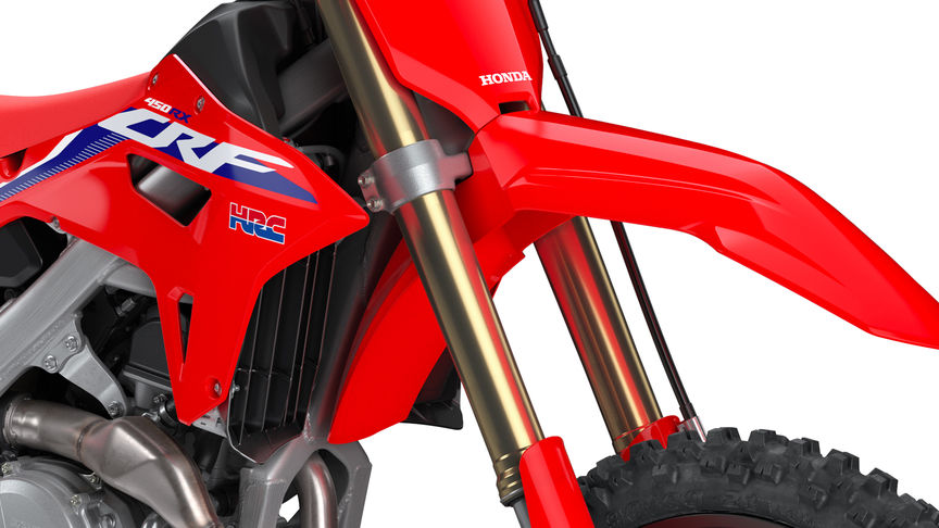 CRF450RX Off-road Showa suspension settings
