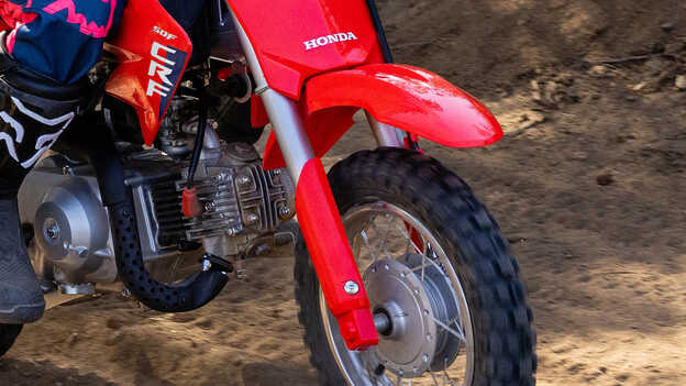 Honda CRF50F inverted telescopic fork
