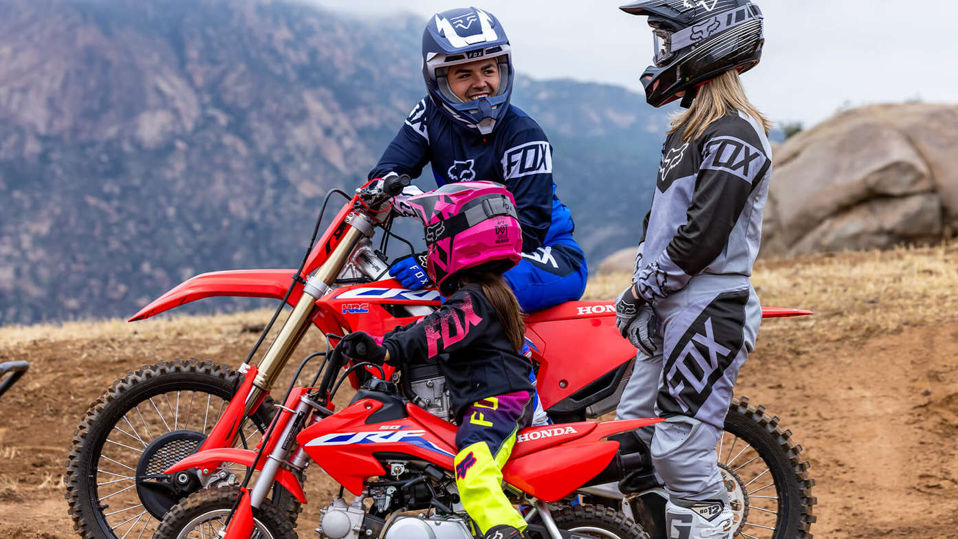 Overview CRF50F Off Road Range Motorcycles Honda