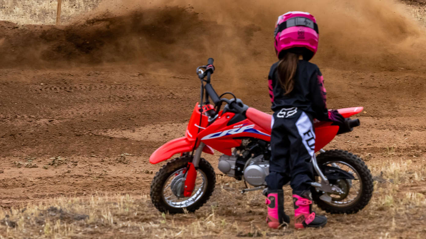 Overview CRF50F Off Road Range Motorcycles Honda