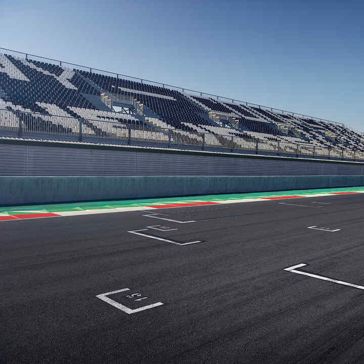 Honda image of racetrack