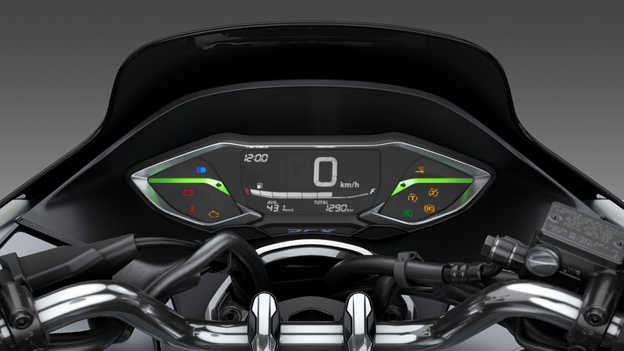 HondaPCX125 - Attractive digital instrument display