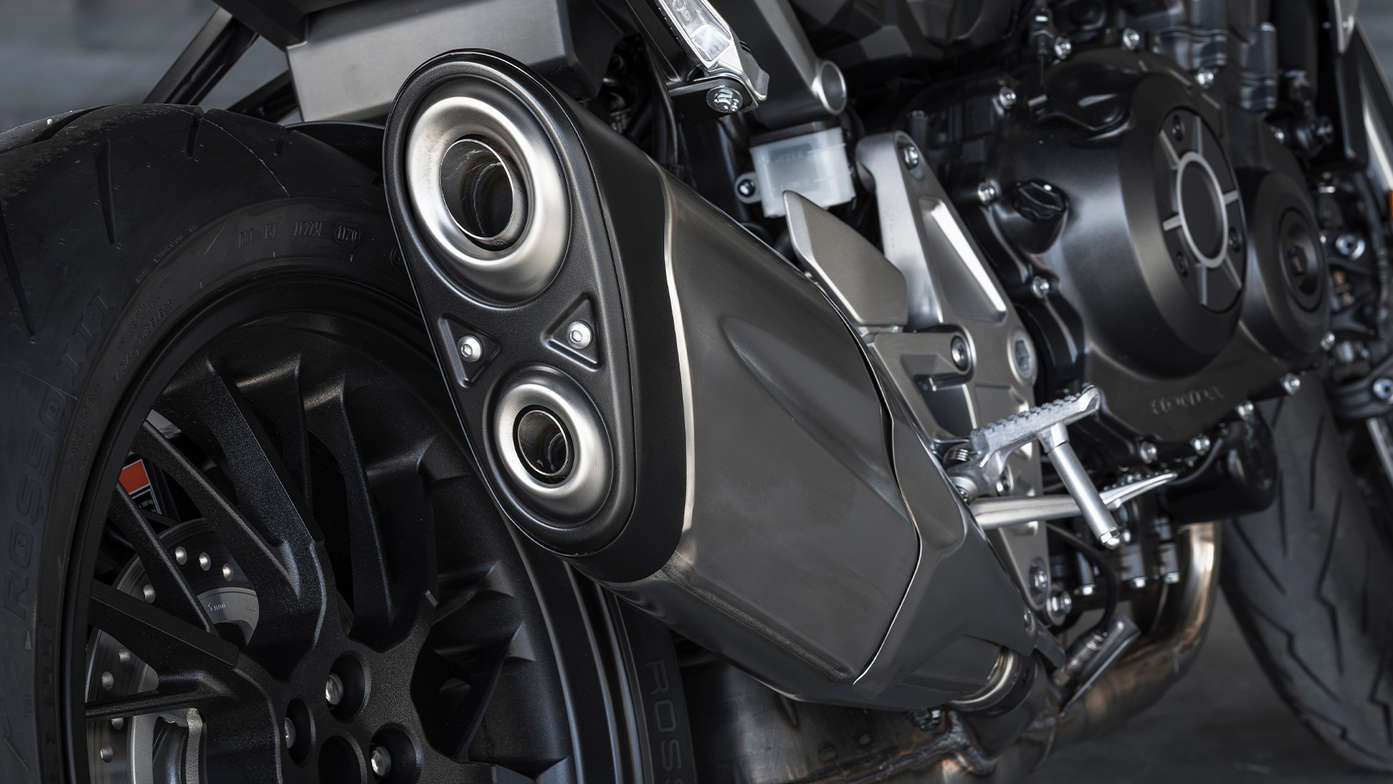 Honda CB1000R, Shaped for sound
